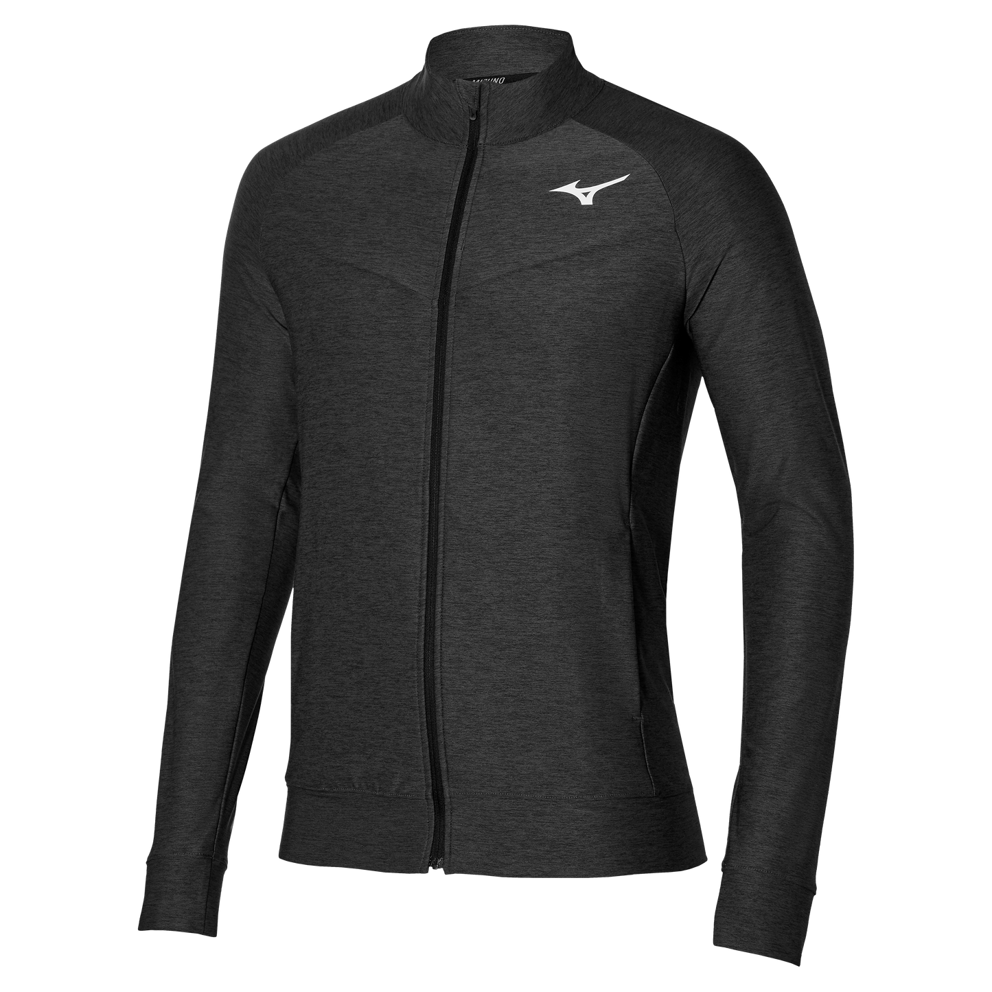 Mizuno Træningsjakke (Black Melange)