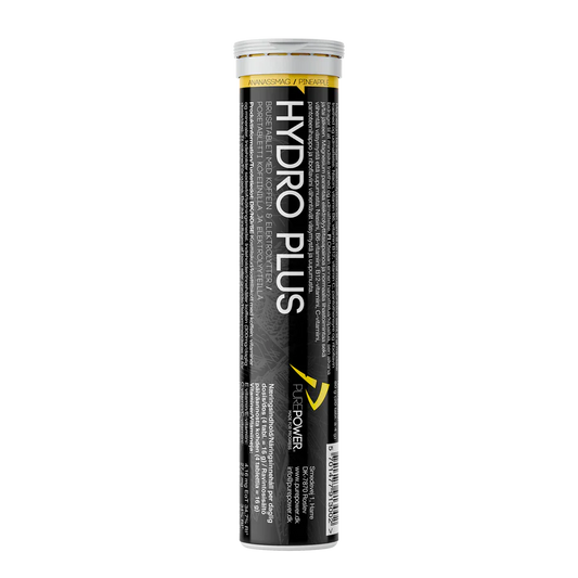 PurePower Hydrotabs Elektrolytter Ananassmag (1 rør med 20 tabletter)