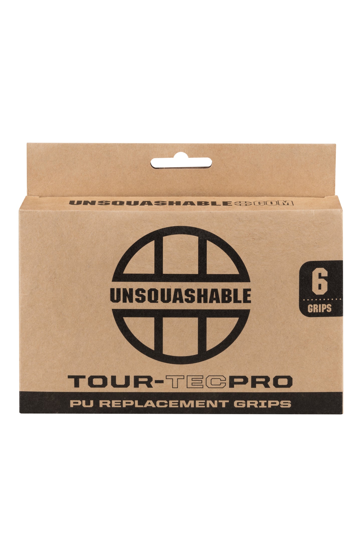UNSQUASHABLE Tour-Tec Pro PU Squash Grips (6-Pak)
