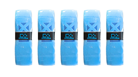 5 stk. CX Pro Classic Squash Grips (Blå)