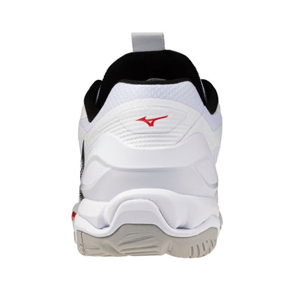 Mizuno Wave Stealth 6 U (White/Black/Fiery Red)
