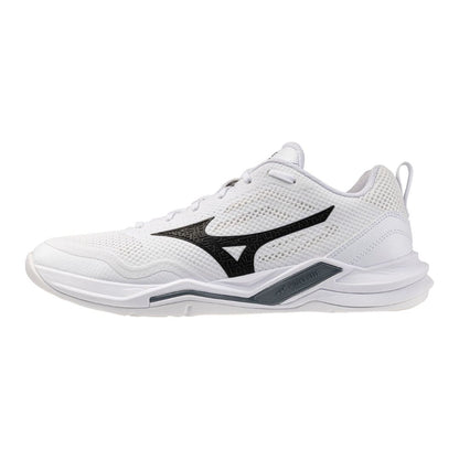 Mizuno Wave Stealth Pro (U) (White/Black/White)