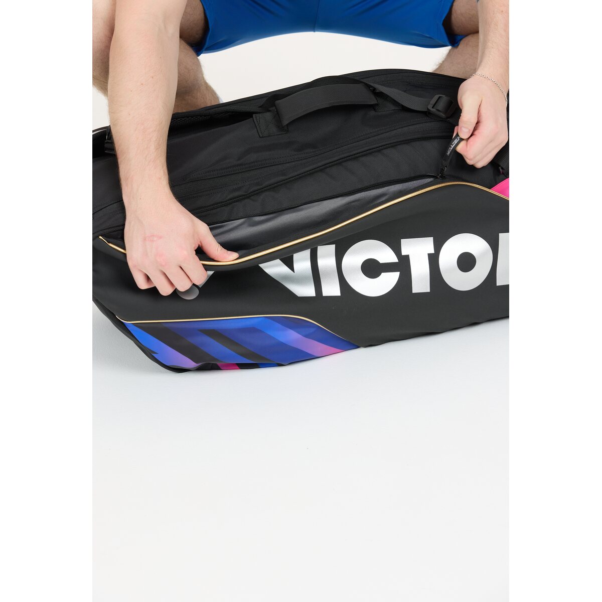 Victor BR9213 Ketchertaske (Black/Blue/Pink)