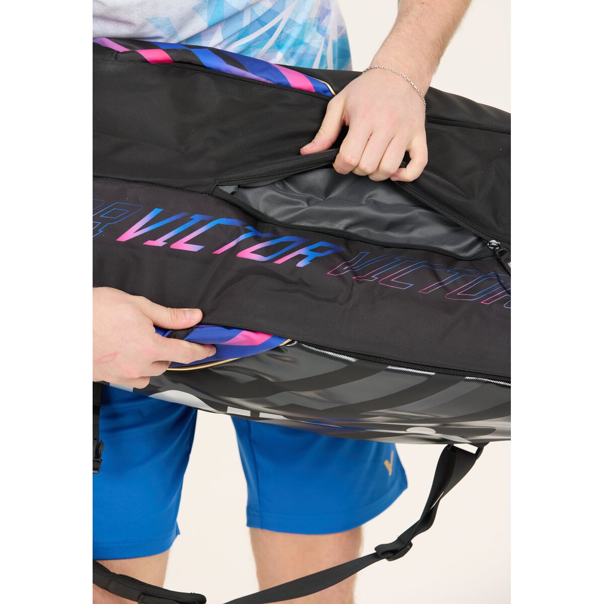 Victor BR9213 Ketchertaske (Black/Blue/Pink)
