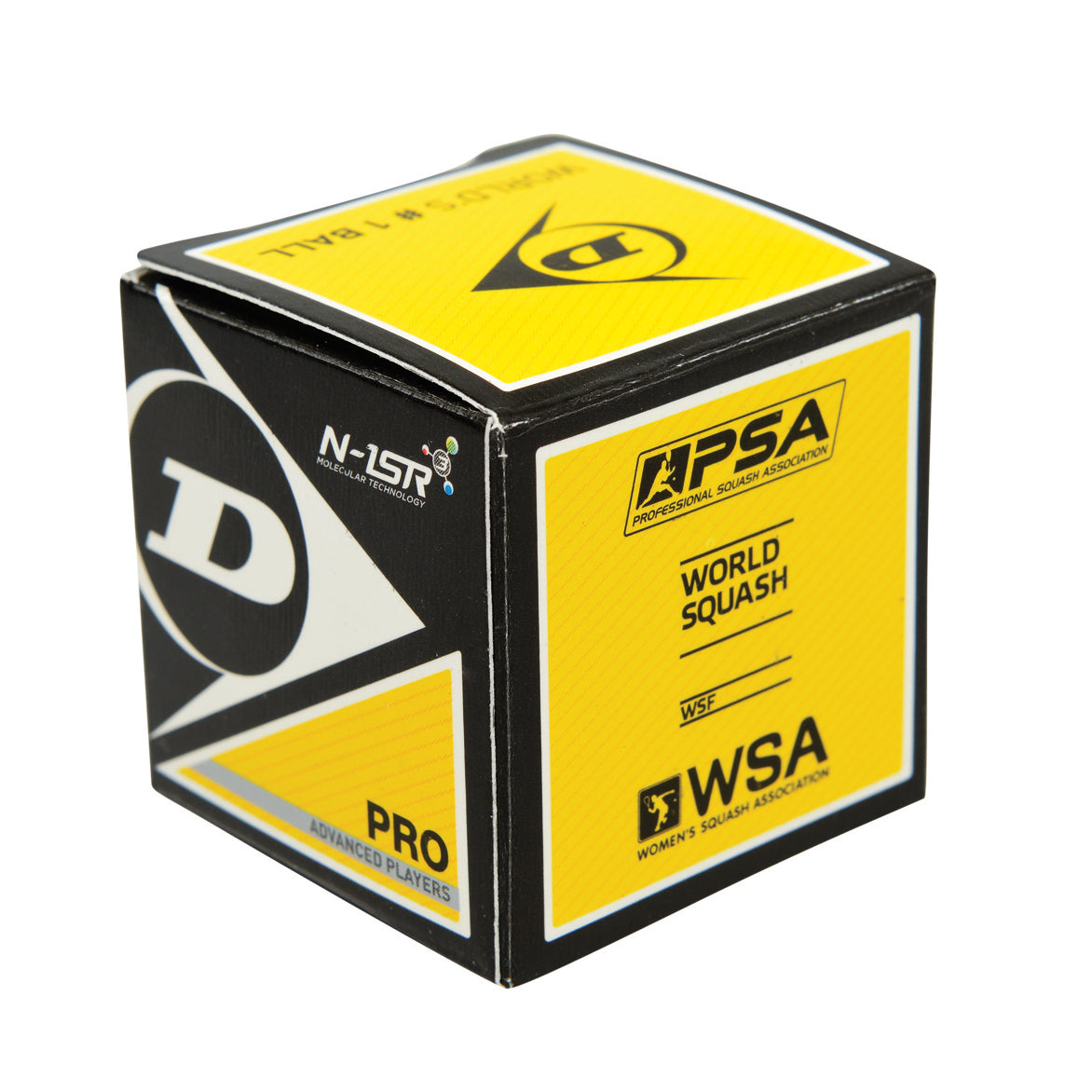 Dunlop Pro Squasbold (2 gule prikker)