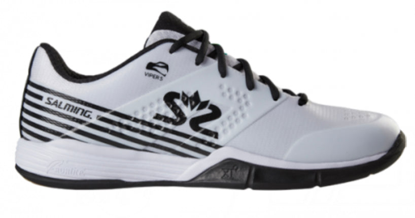 Salming Viper 5 (White-Black) Squash shoes