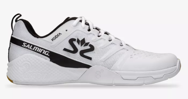 Salming Kobra 3 Squash Shoes (White-Black)