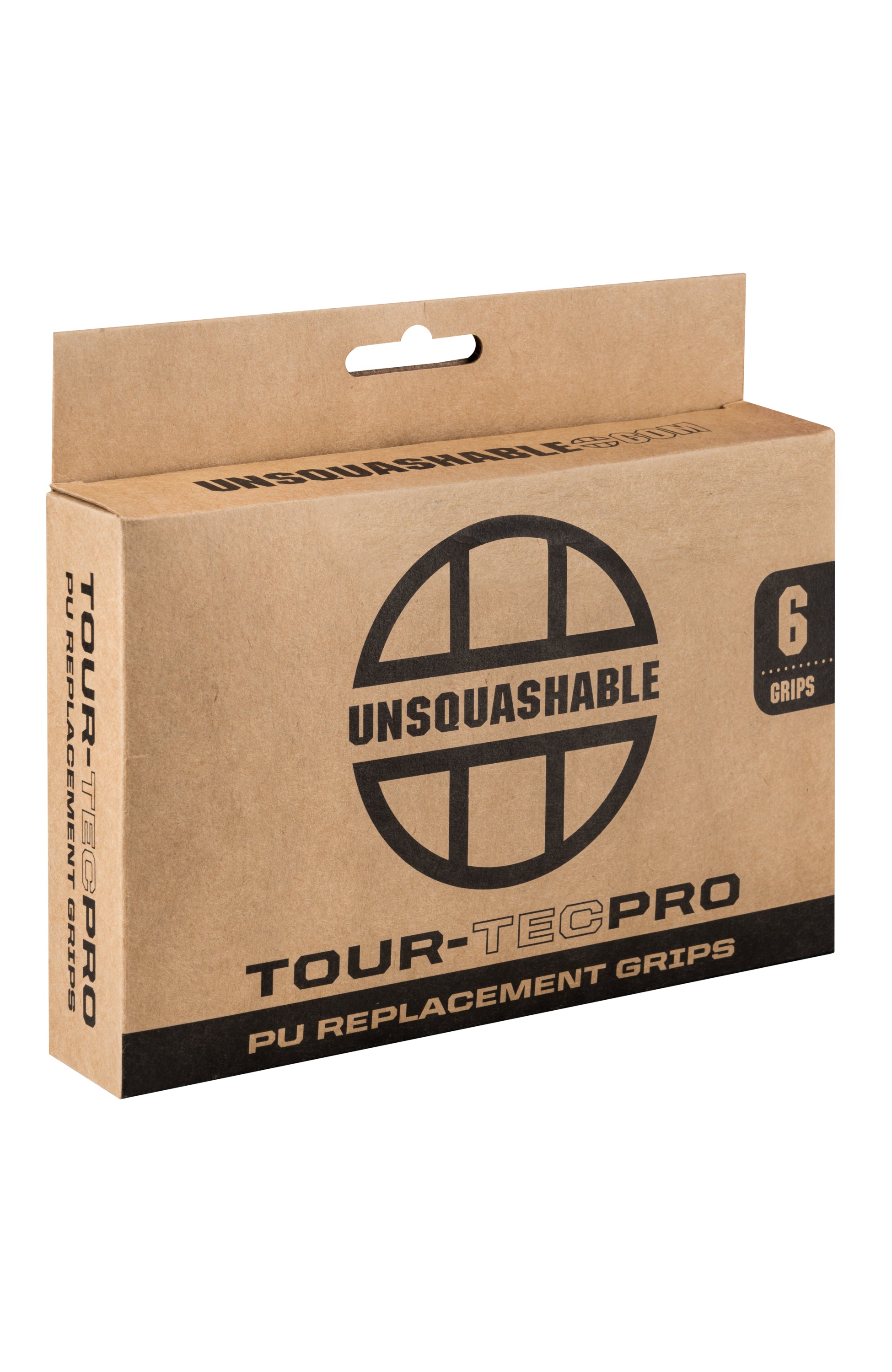 UNSQUASHABLE Tour-Tec Pro PU Squash Grips (6-Pack)