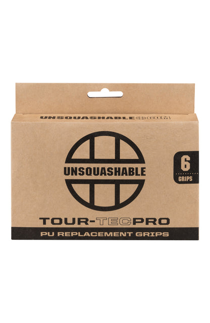 UNSQUASHABLE Tour-Tec Pro PU Squash Grips (6-Pak)